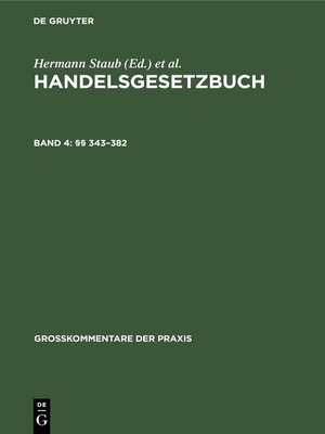 cover image of §§ 343–382